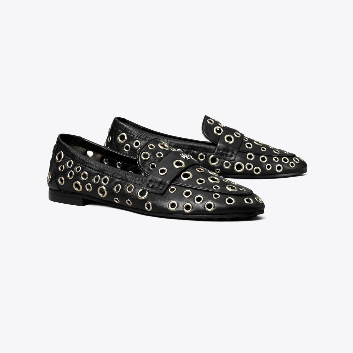 Tory Burch Eyelet Ballet Loafer - Perfect Black