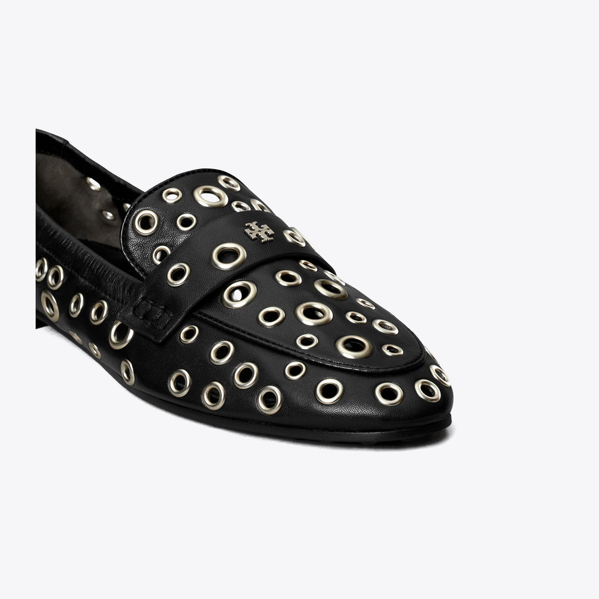 Tory Burch Eyelet Ballet Loafer - Perfect Black - 4