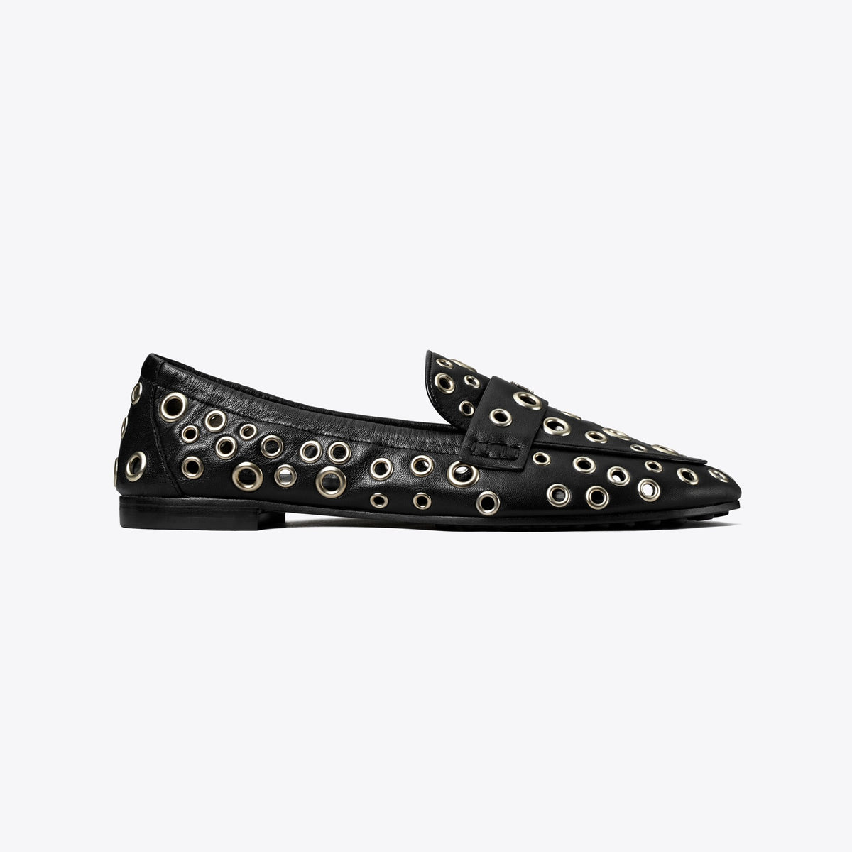 Tory Burch Eyelet Ballet Loafer - Perfect Black - 3