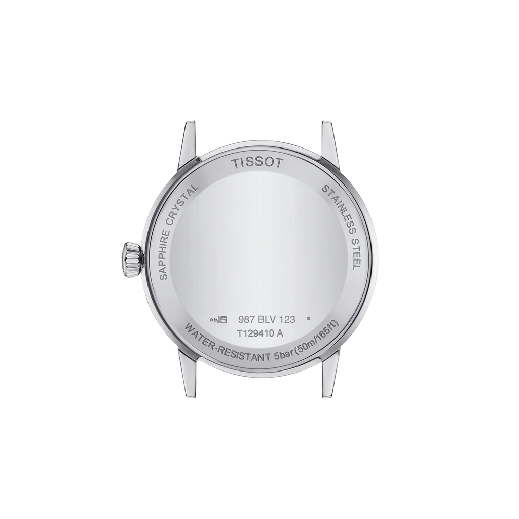 Back view of the watch case Tissot Classic Dream 42mm