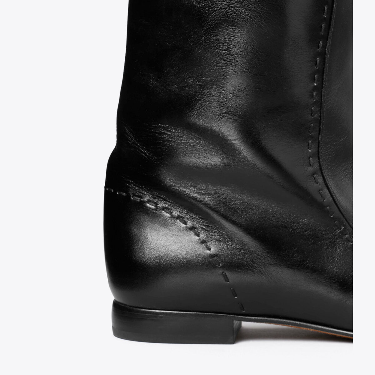 Tory Burch Flat Riding Boot - Perfect Black - 3