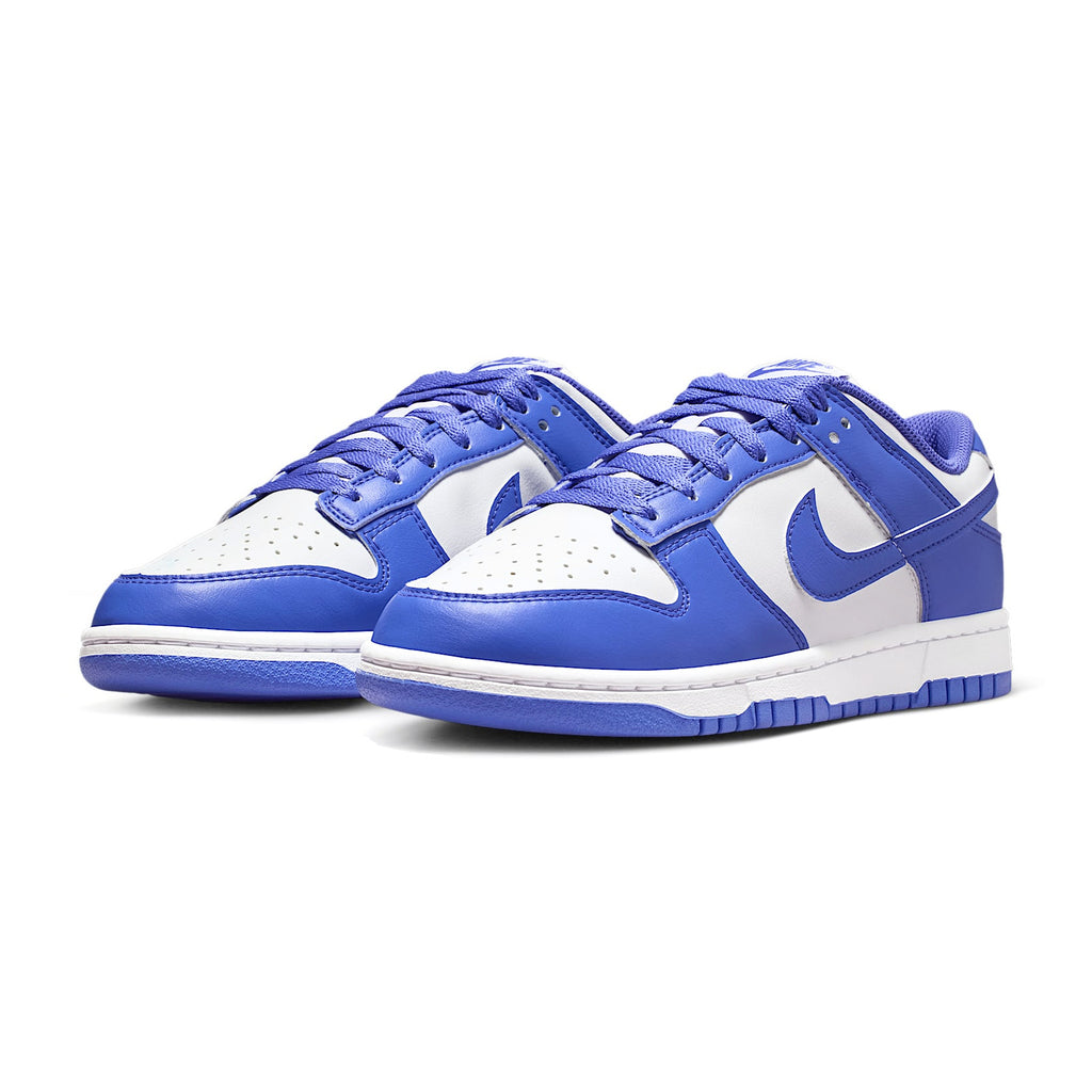 Nike Dunk Low - White Sapphire (Women's) - three-quarter pair