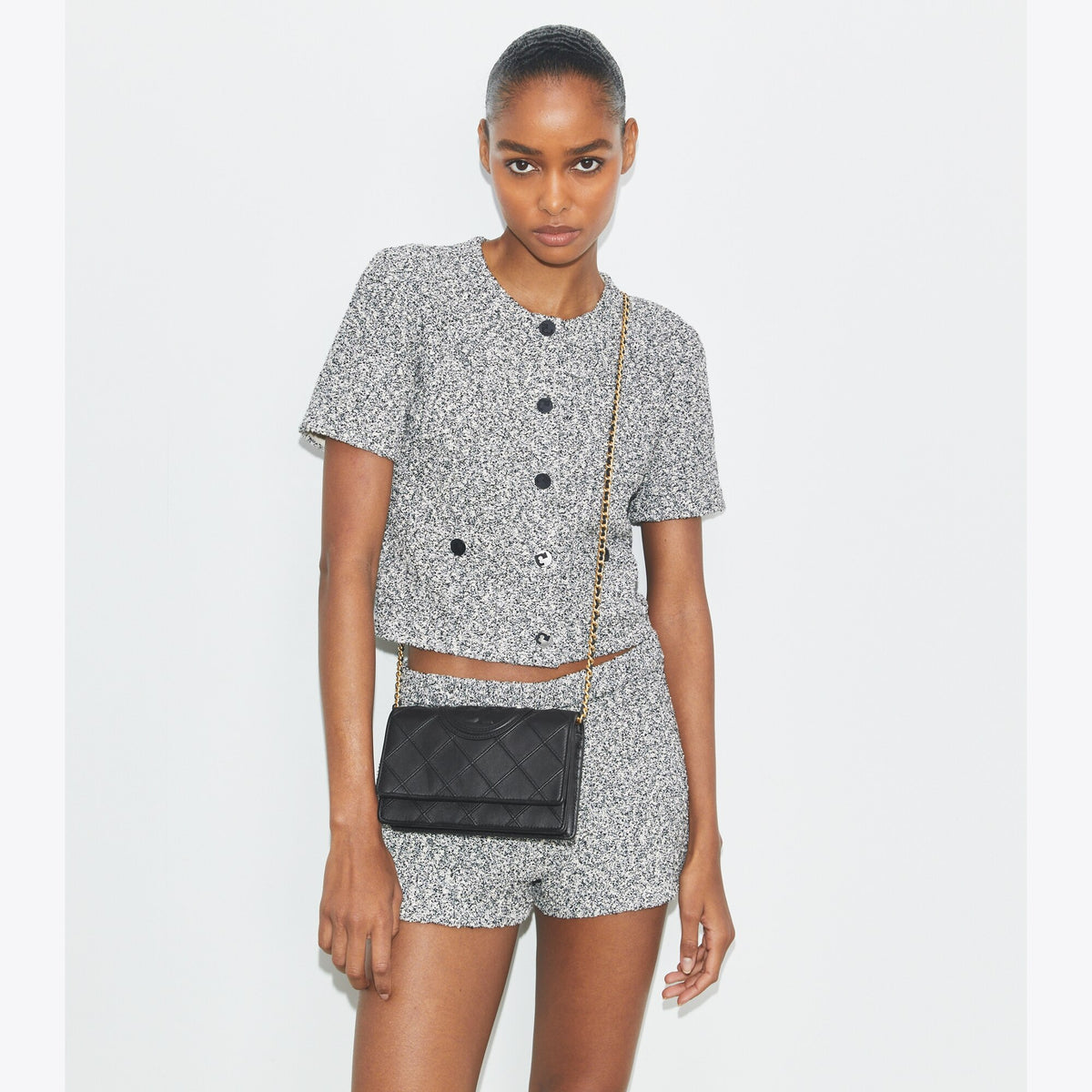 Tory Burch Fleming Crossbody - Black - 2
