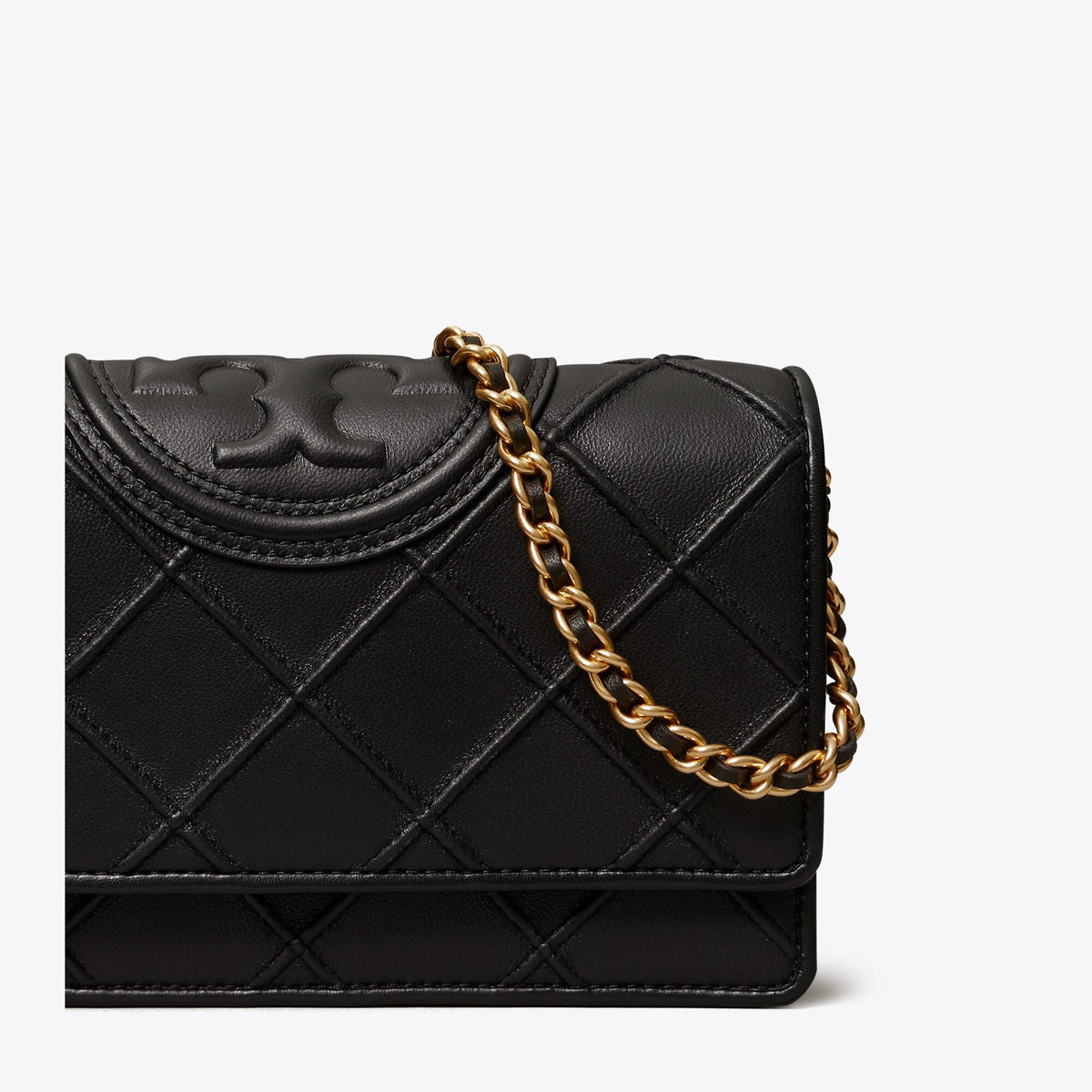 Tory Burch Fleming Crossbody - Black - 4