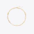 Tory Burch Forget Me Not Clover Necklace - Tory Gold