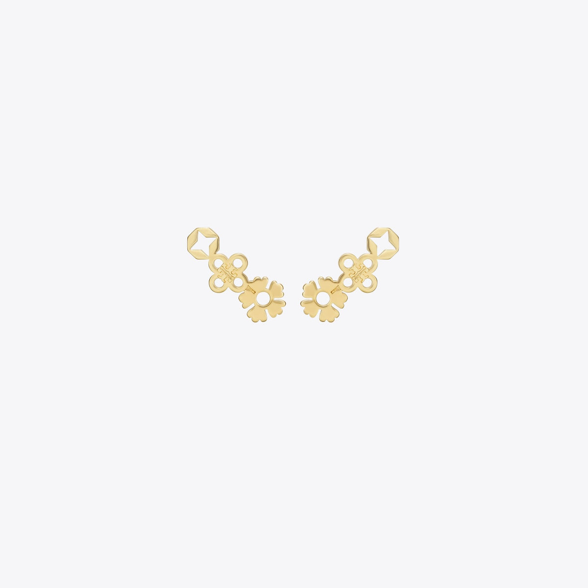 Tory Burch Forget Me Not Cluster Stud Earrings - Tory Gold