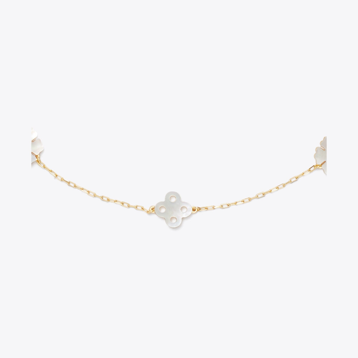 Tory Burch Forget Me Not Necklace - Tory Gold / Mother Of Pearl - 2