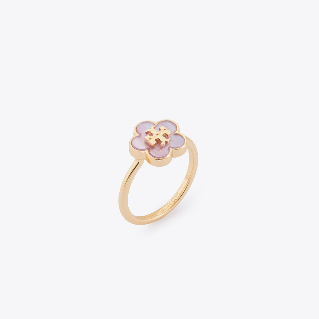 Tory Burch Forget Me Not Ring - Tory Gold / Pink