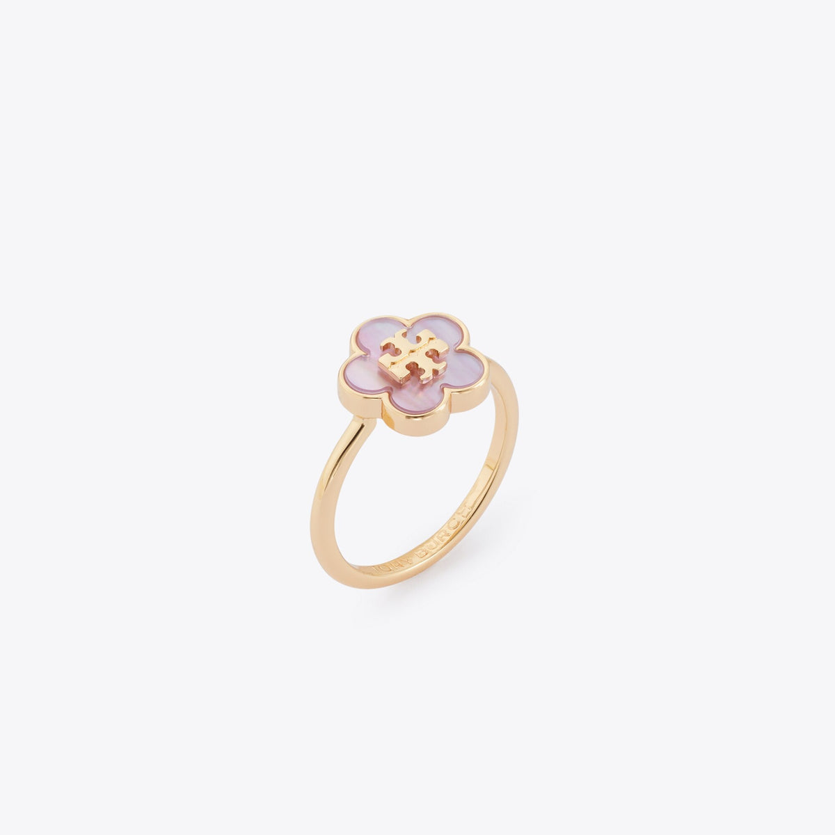 Tory Burch Forget Me Not Ring - Tory Gold / Pink