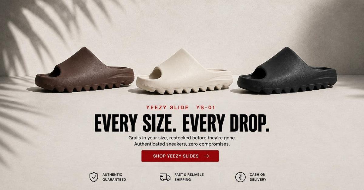 Yeezy Slide, every size, every drop. Shop Yeezy Slides.