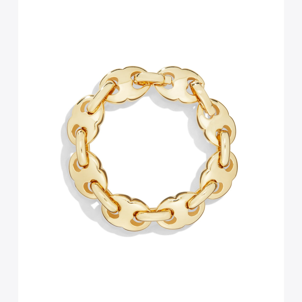 Tory Burch Gemini Link Bracelet - Light Brass - 4
