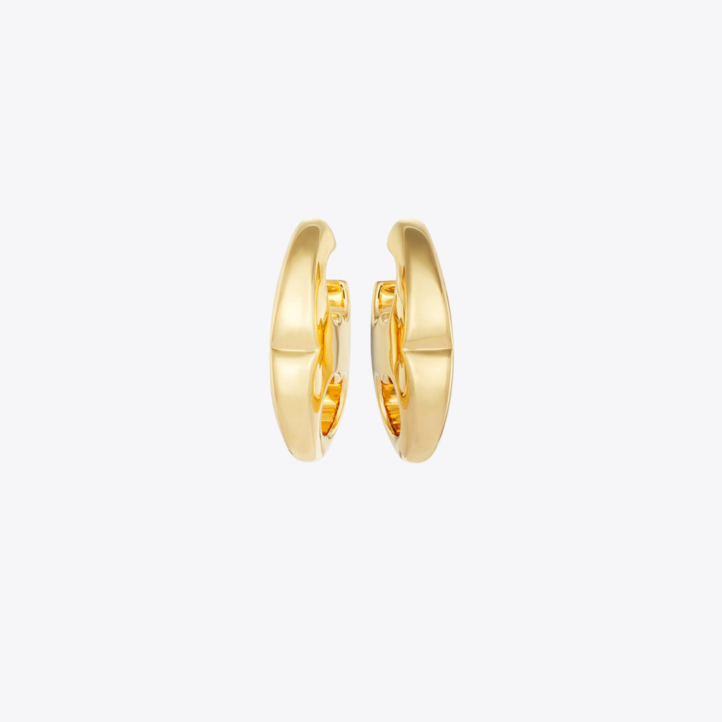Tory Burch Gemini Link Earrings - Light Brass - 2