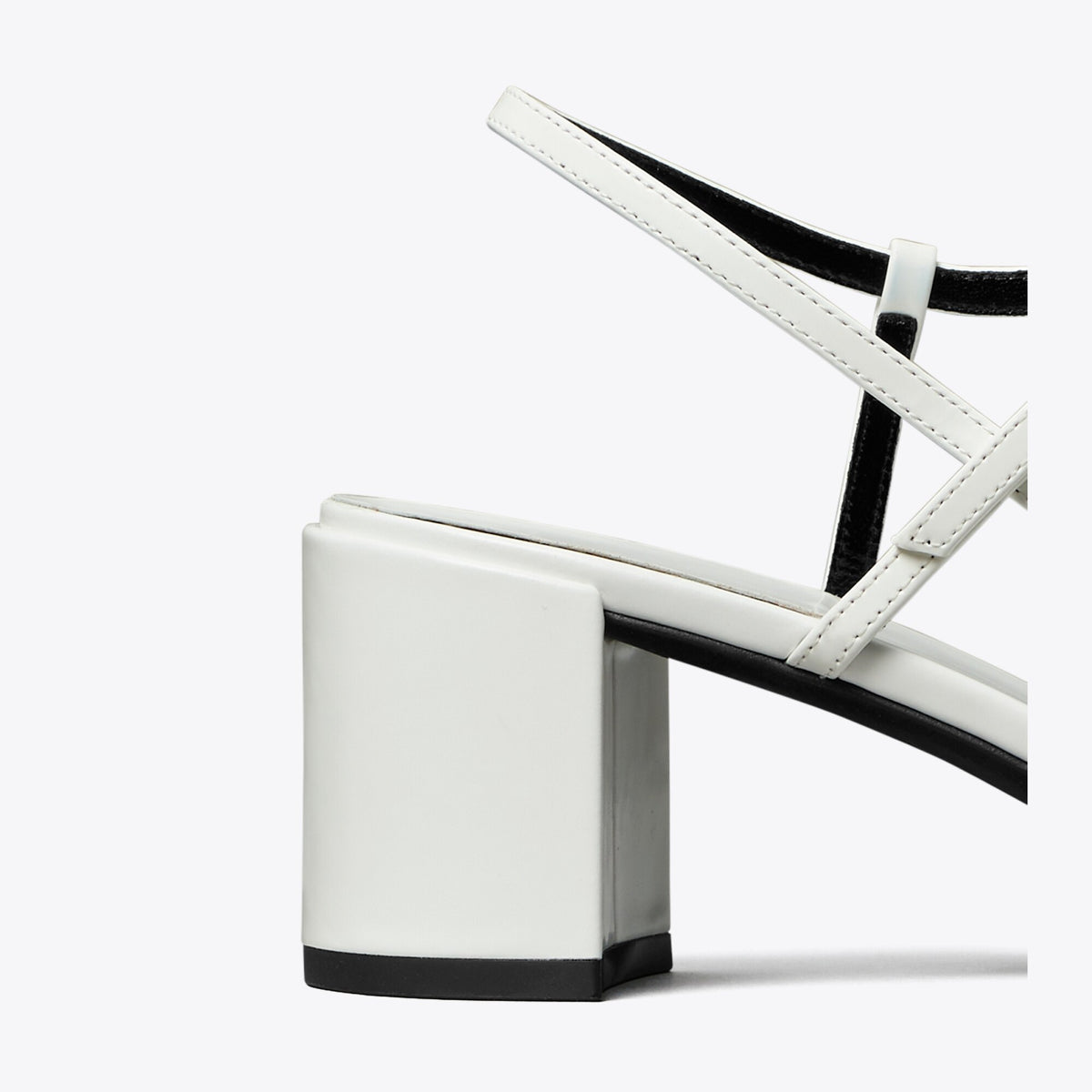 Tory Burch Gigi Heeled Sandal - White - 4