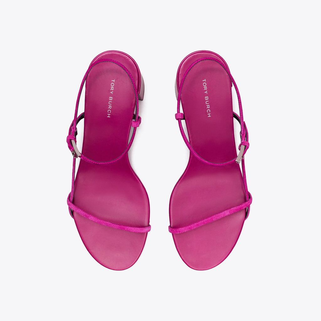 Tory Burch Gigi Heeled Sandal - Fuschia Pink - 5