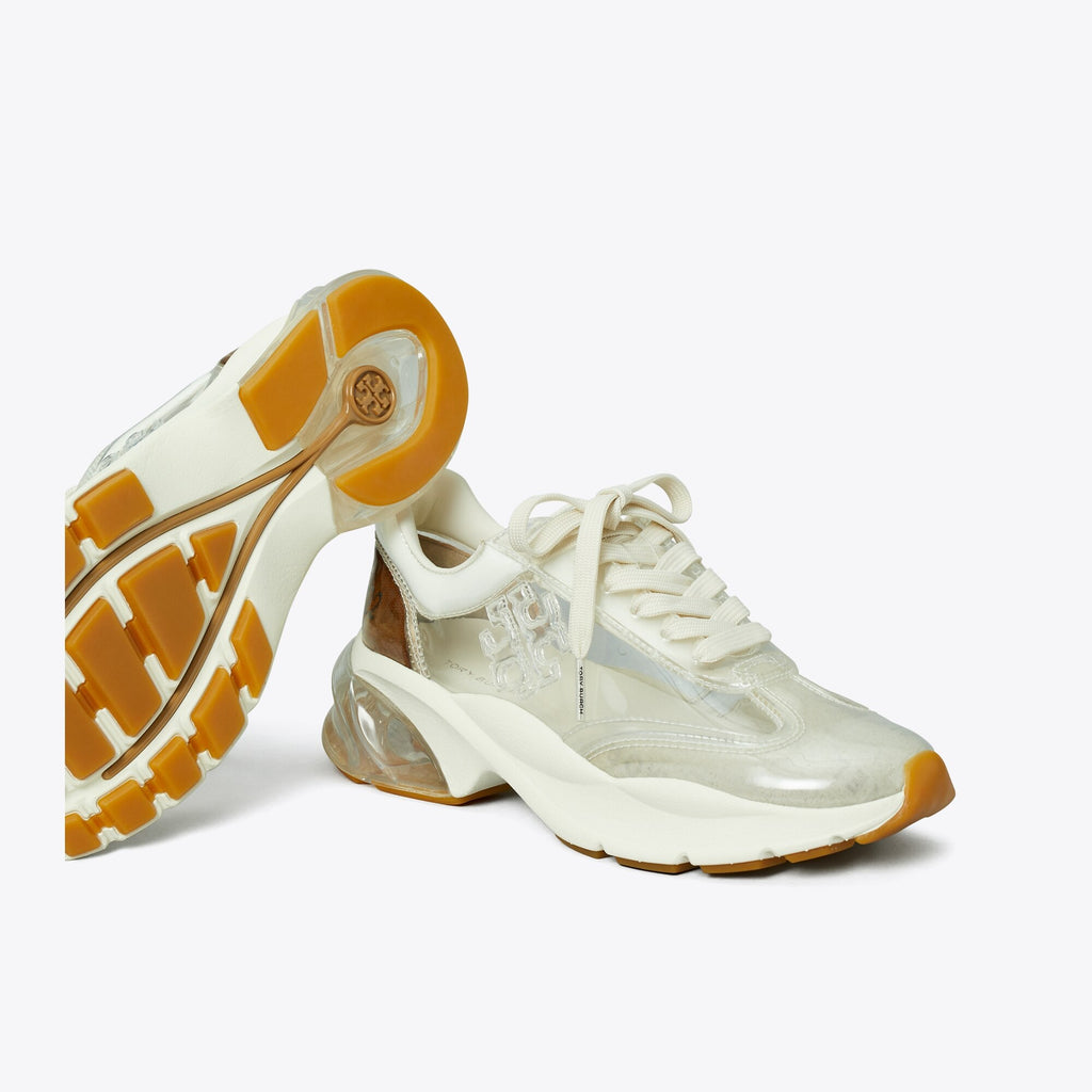 Tory Burch Good Luck Trainer - Clear - 5