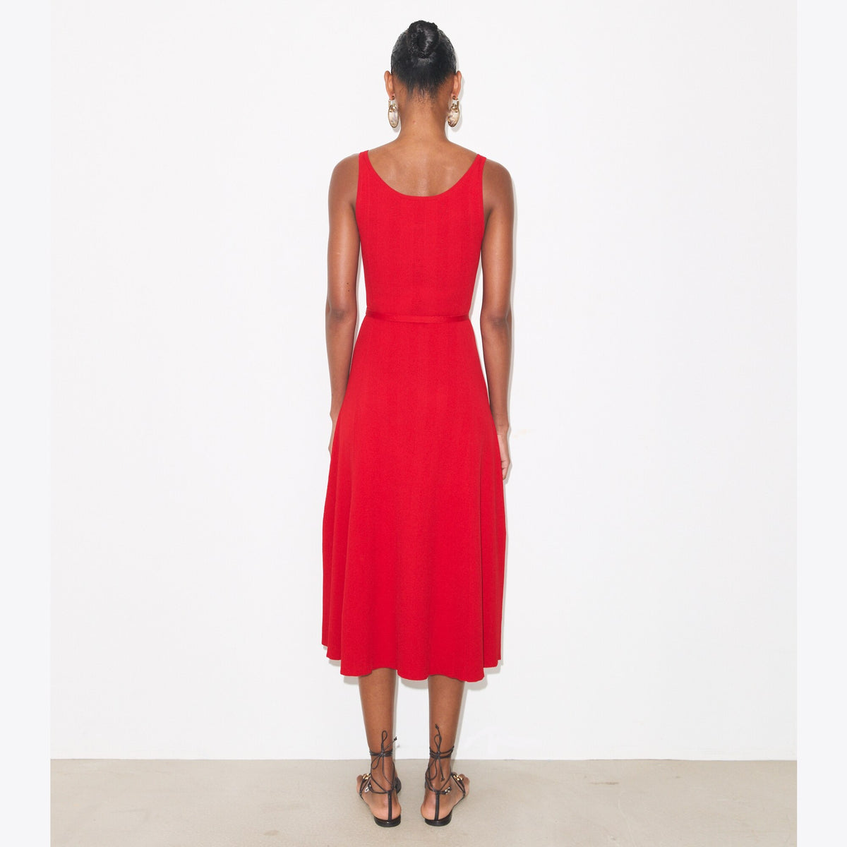 Tory Burch Henley Tank Dress - Bright Red - 3
