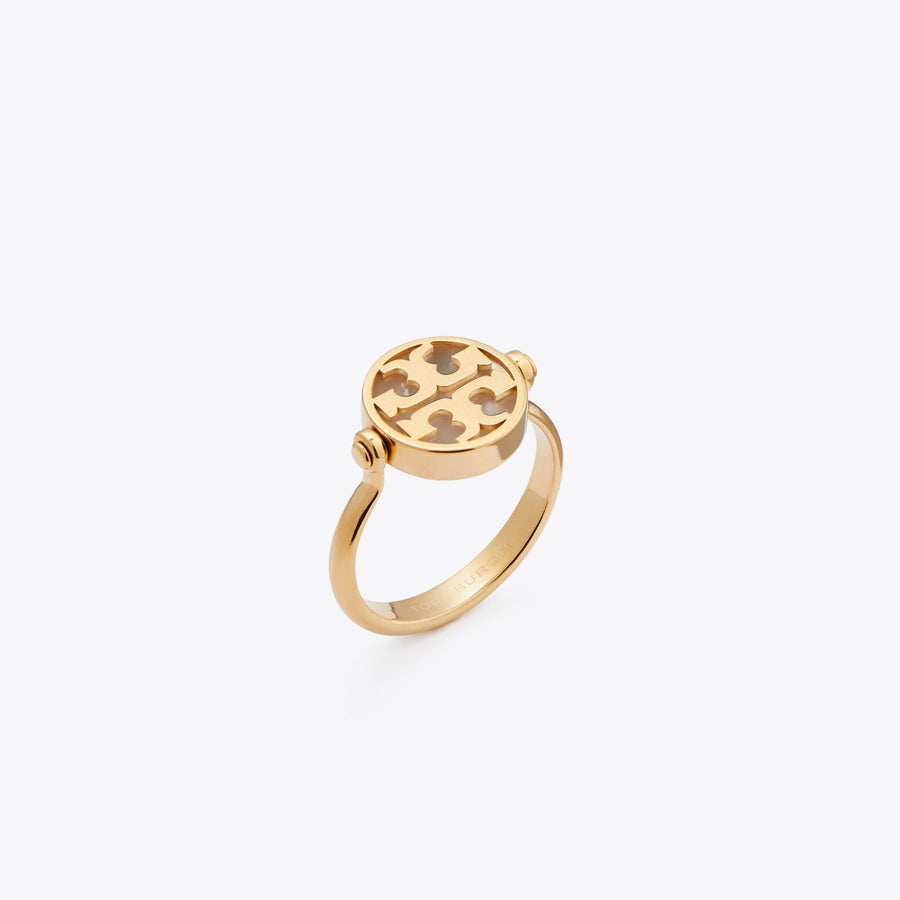Tory Burch Icon Mother Of Pearl Ring