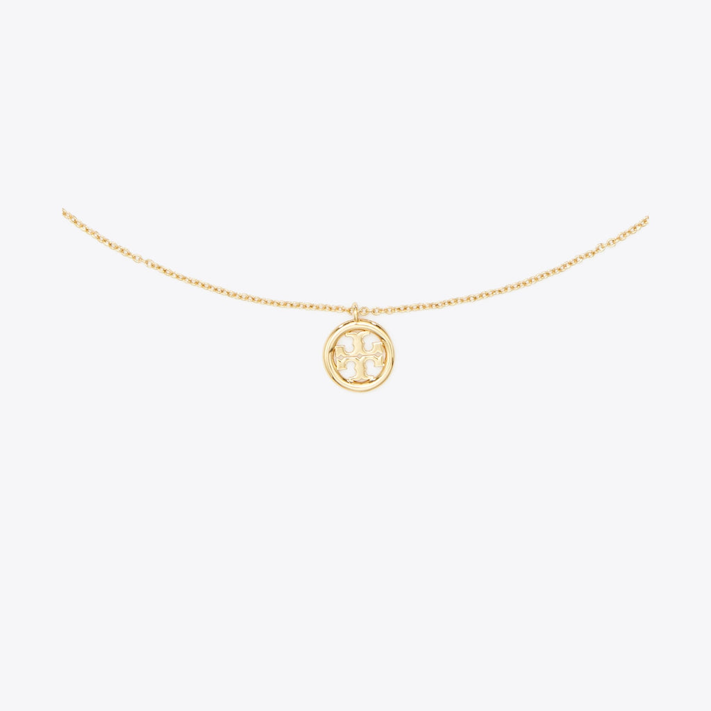Tory Burch Icon Pendant Necklace - Tory Gold - 2
