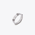 Tory Burch Icon Ring - Tory Silver