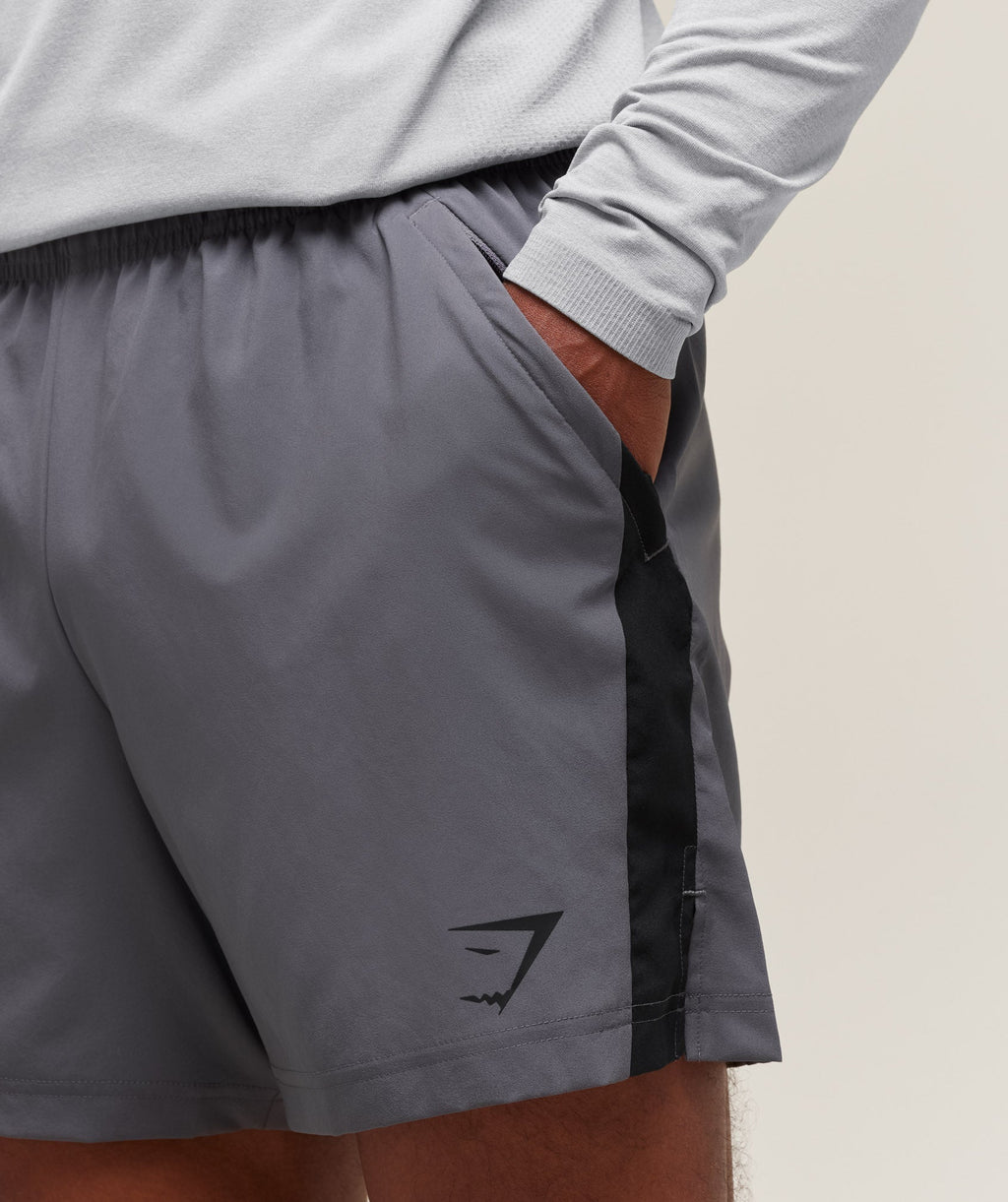 Gymshark Sport 5" Shorts - Dark Grey/Black - 4