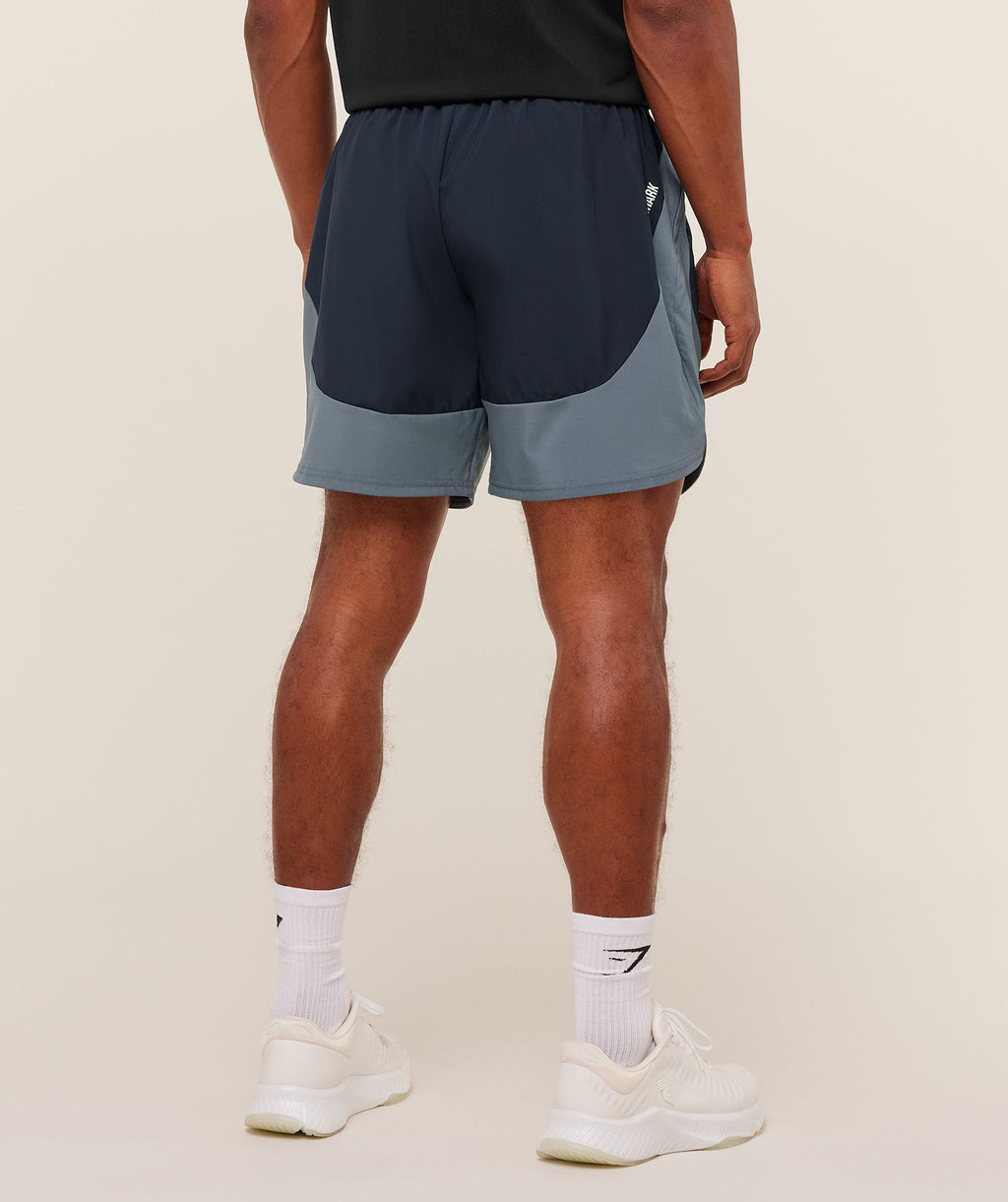 Gymshark Sport 25 Block 7" Shorts - Heavy Blue/Iron Blue - 3