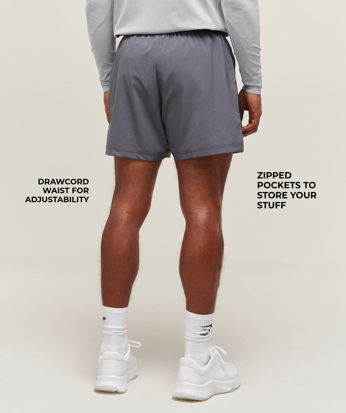 Gymshark Sport 5" Shorts - Dark Grey/Black - 2