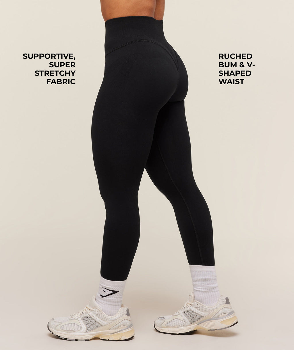Gymshark Activate Seamless Leggings - Black - 2