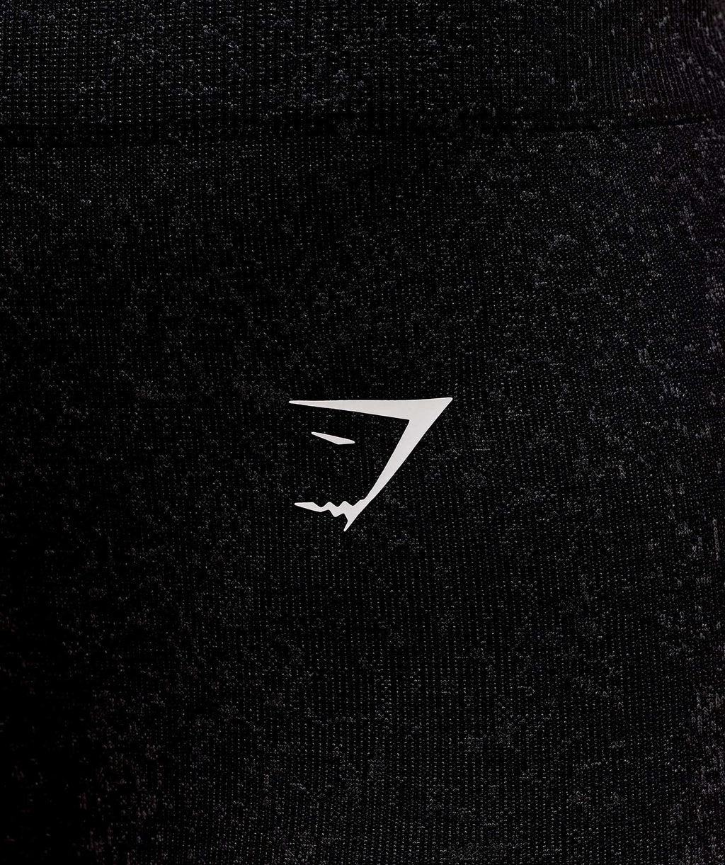 Gymshark Adapt Fleck Seamless Leggings - Black - 7