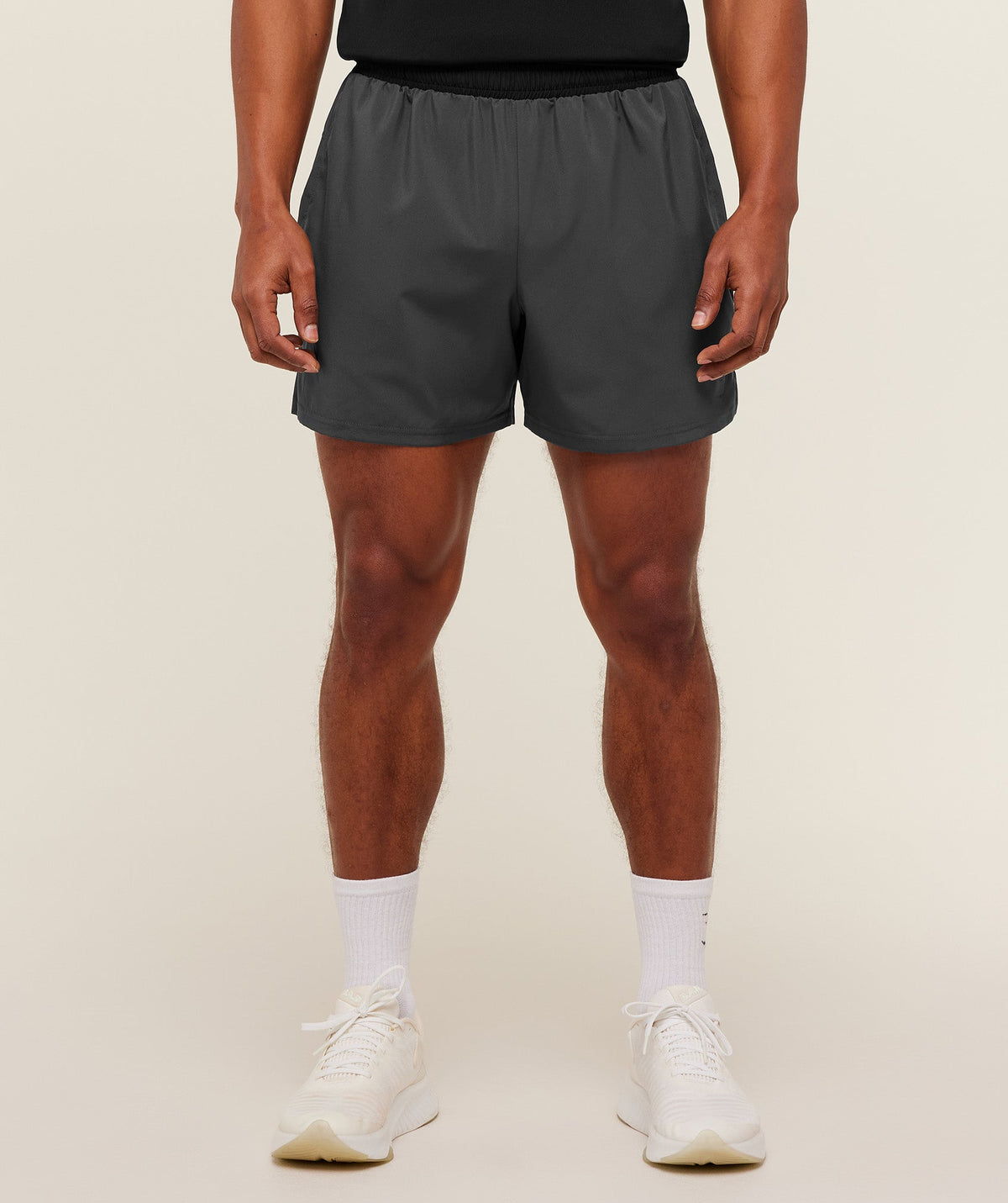 Gymshark Arrival Contrast Shorts - Onyx Grey/Black - 3