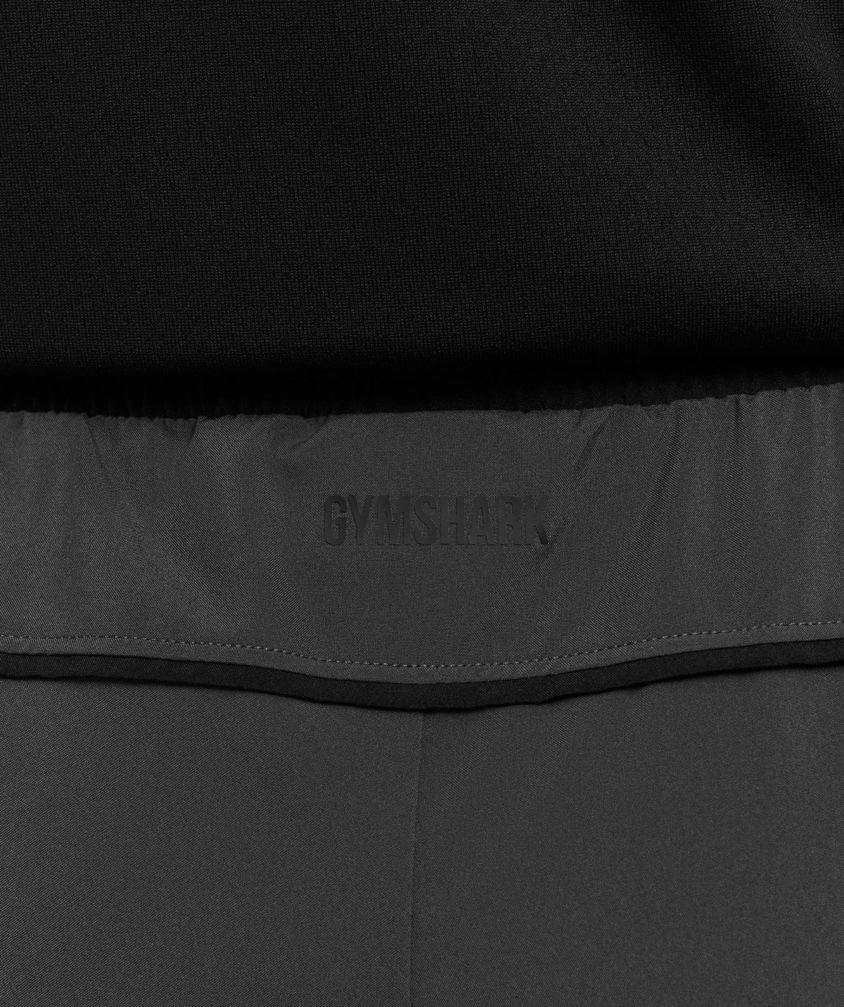 Gymshark Arrival Contrast Shorts - Onyx Grey/Black - 6