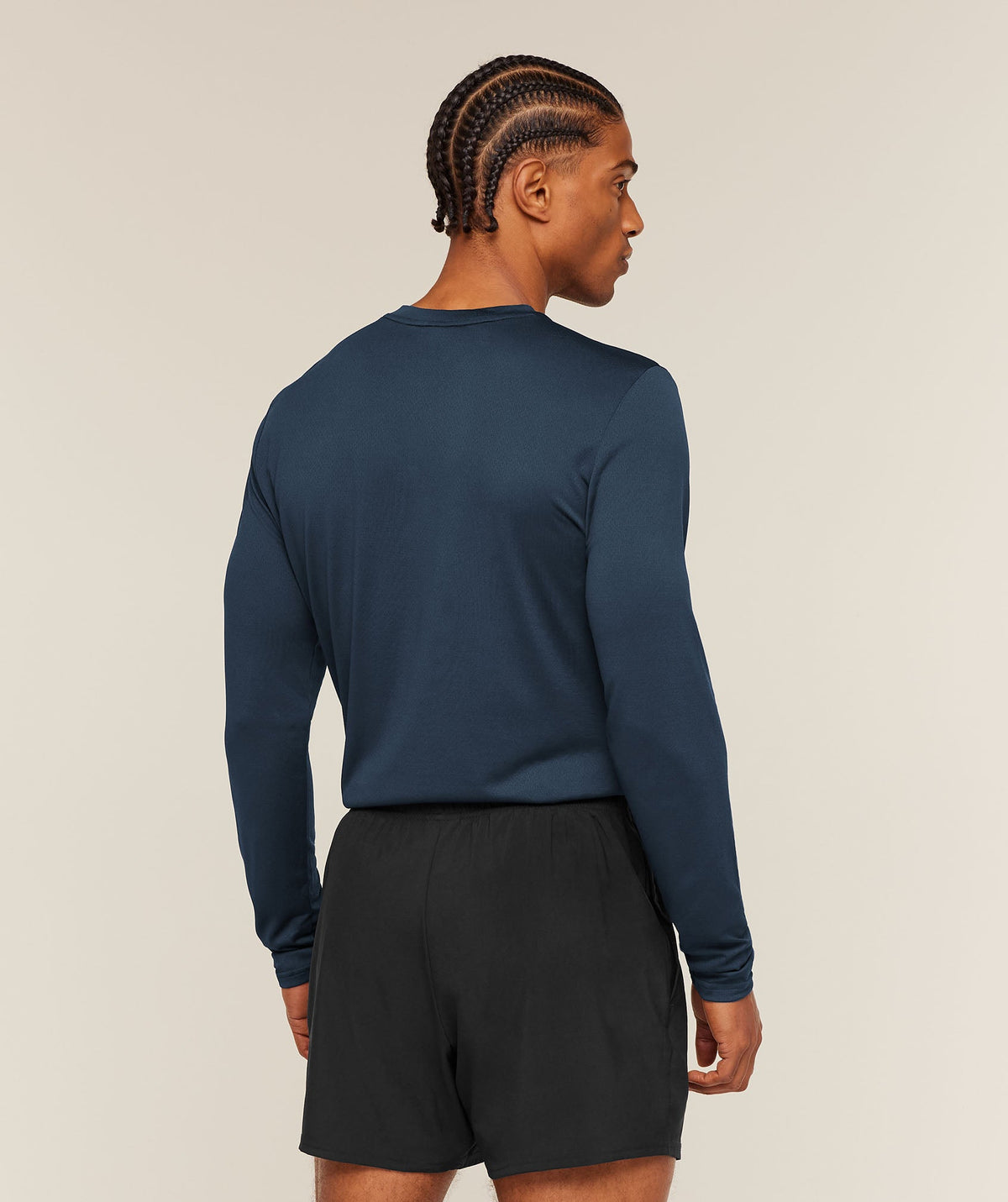 Gymshark Arrival Long Sleeve T-Shirt - Navy - 2