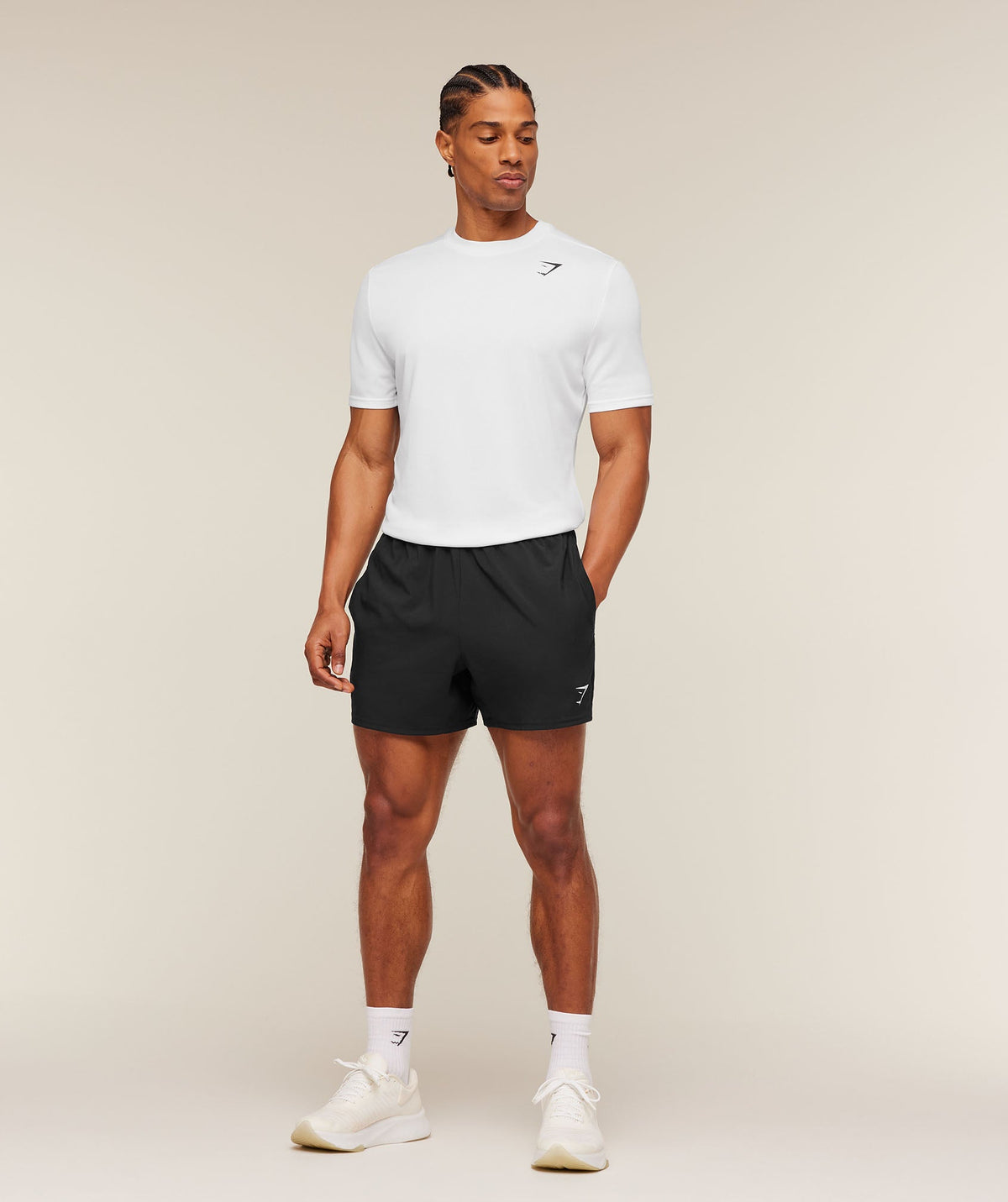 Gymshark Arrival T-Shirt - White - 4