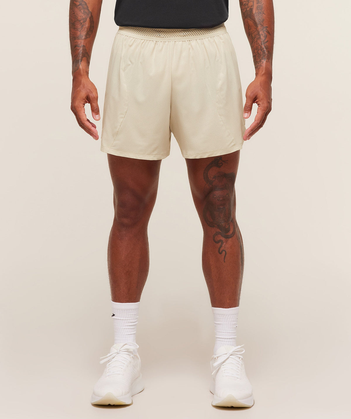 Gymshark Running 5" Shorts - Pebble Grey - 3