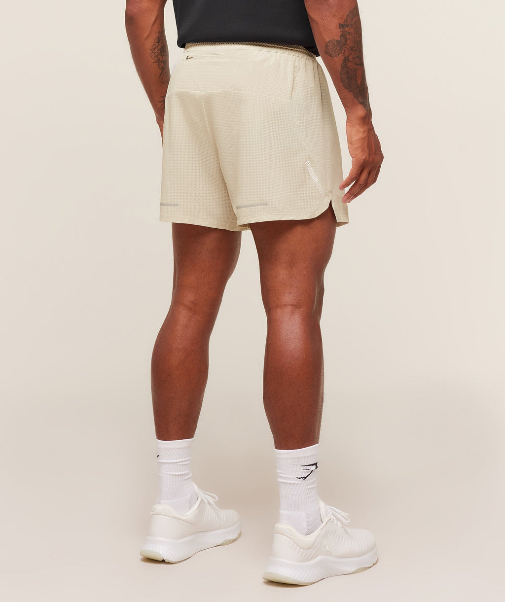 Gymshark Running 5" Shorts - Pebble Grey - 2