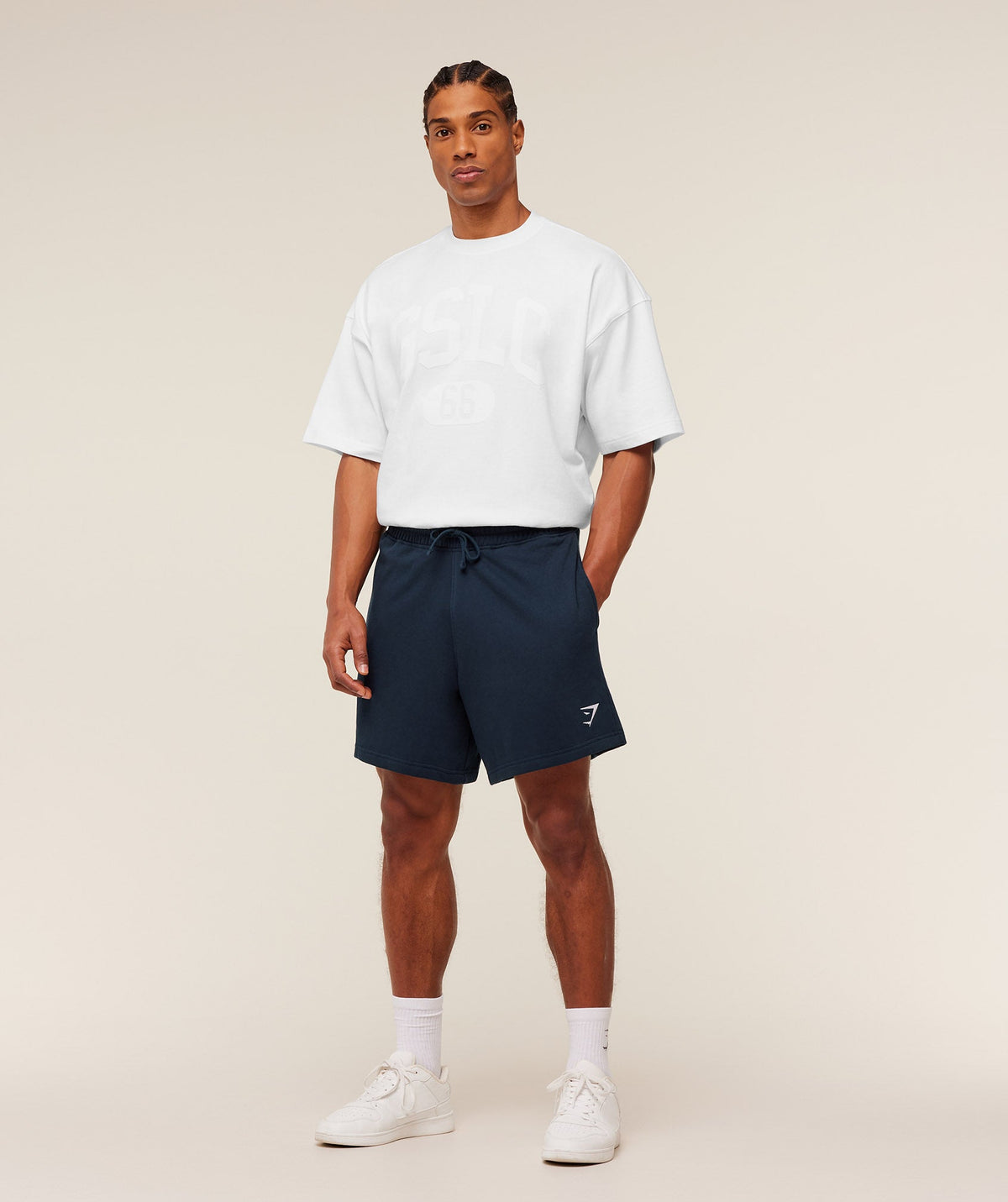 Gymshark Crest Short - Navy - 4