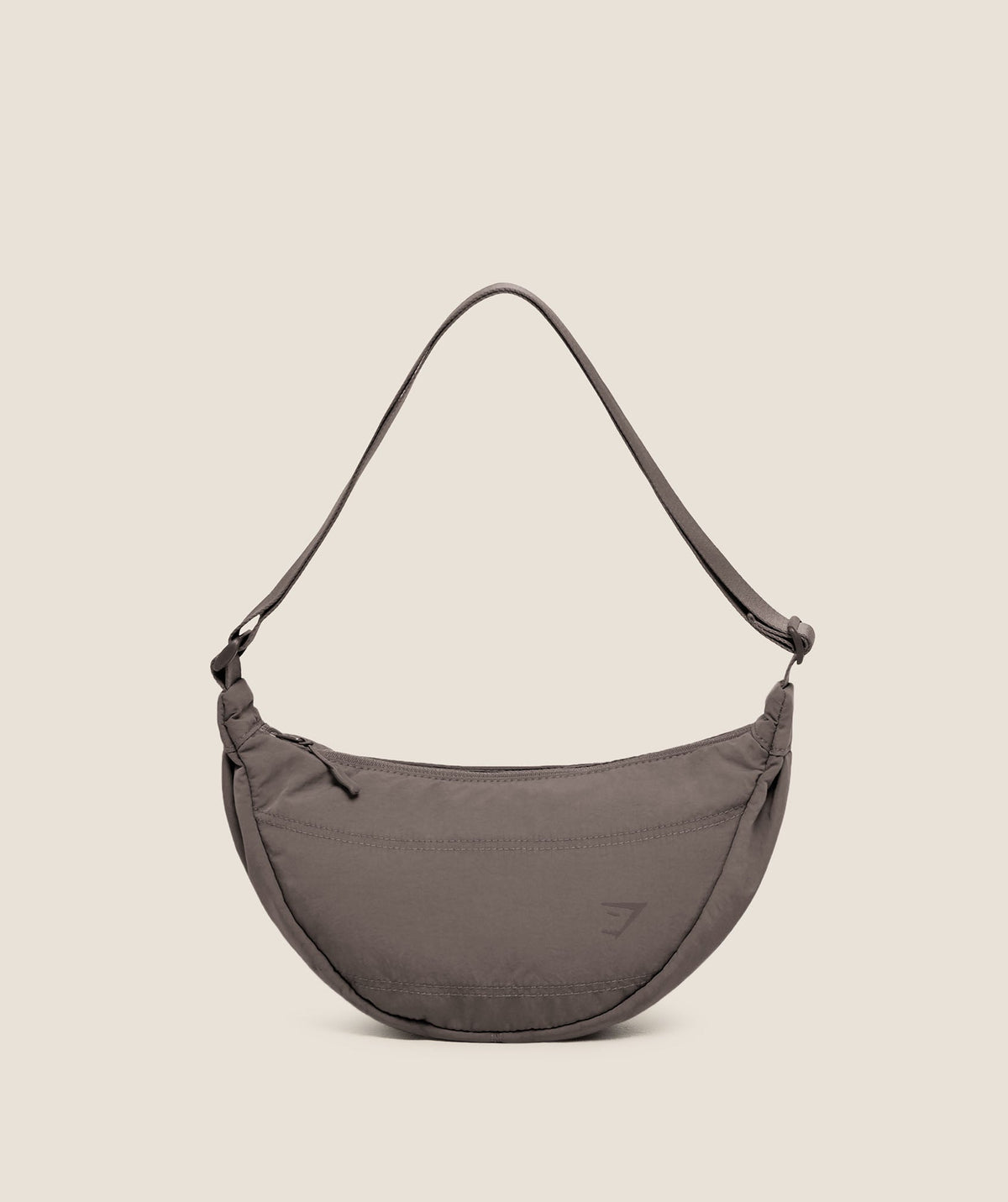 Gymshark Pleat Crossbody - Cool Brown