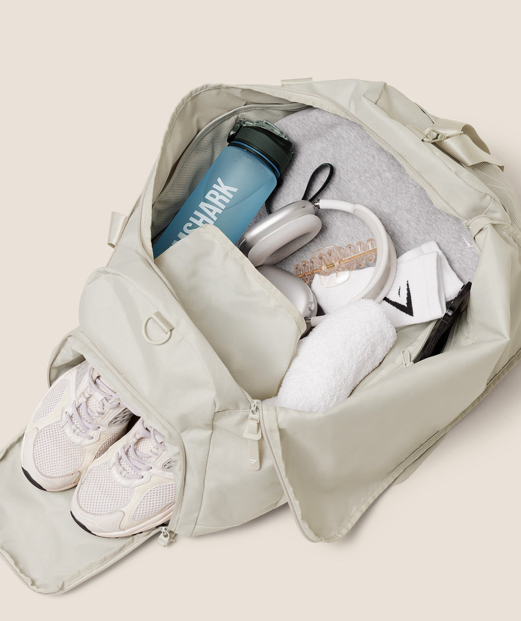 Gymshark Everyday Holdall Medium - Pebble Grey - 2