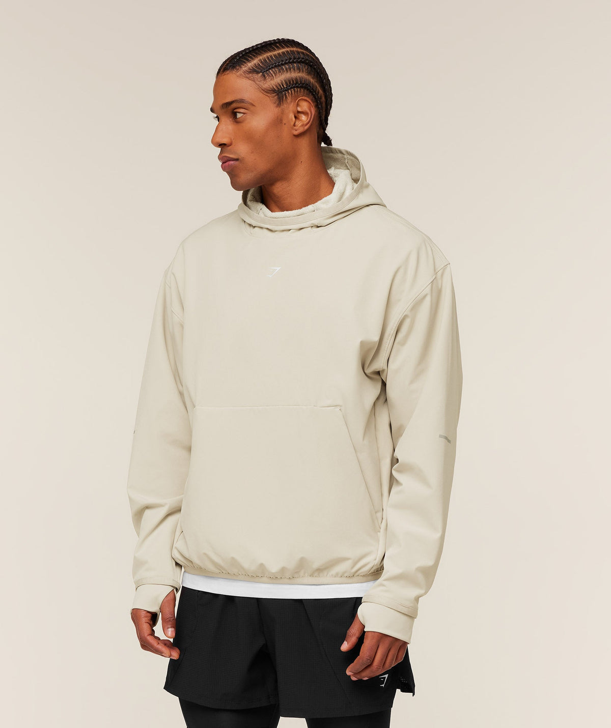 Gymshark Find Your Speed Hoodie - Pebble Grey - 3