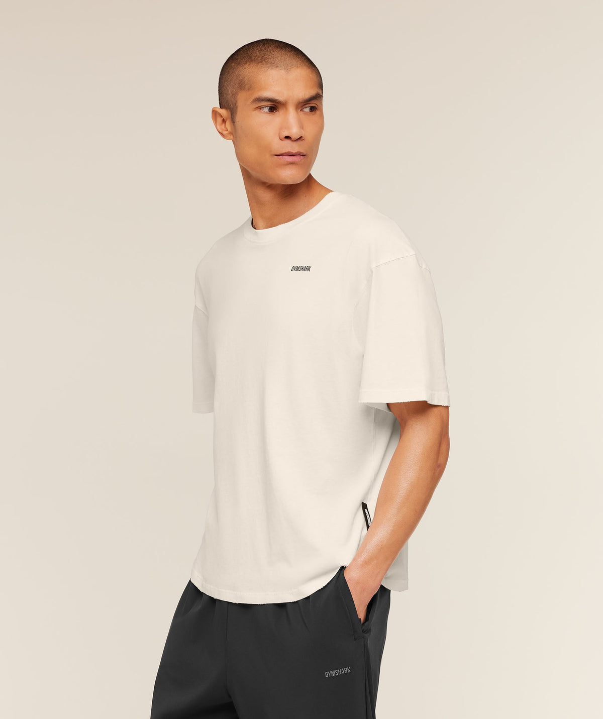 Gymshark x CBUM T-Shirt - Soft White - 3