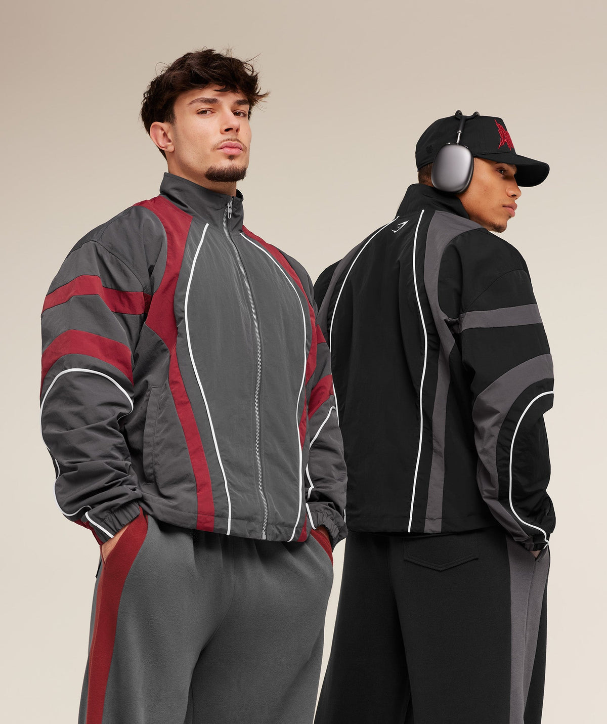 Gymshark GS x Carlos Track Jacket - Onyx Grey - 6