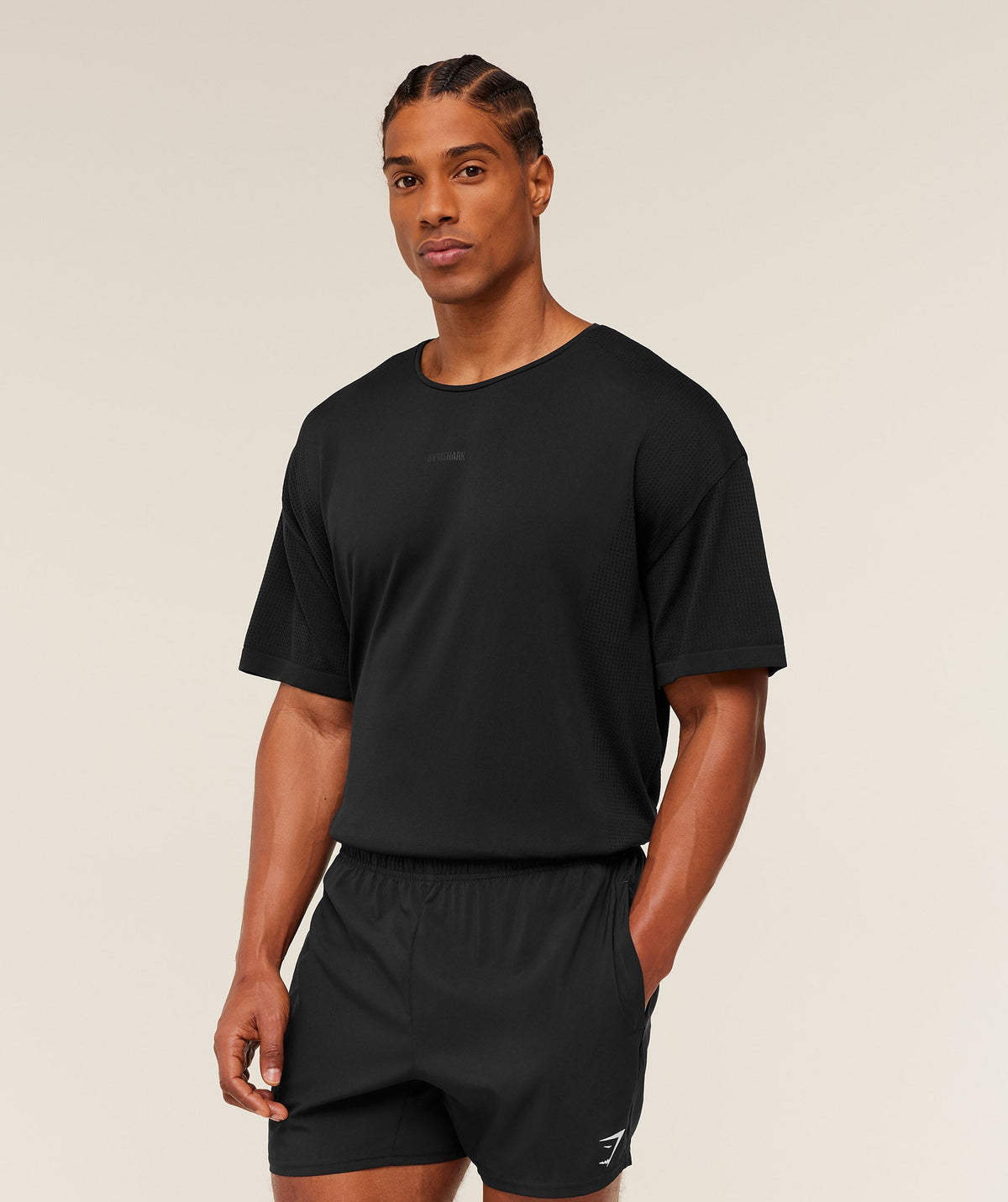 Gymshark Distance Seamless T-Shirt - Black - 3