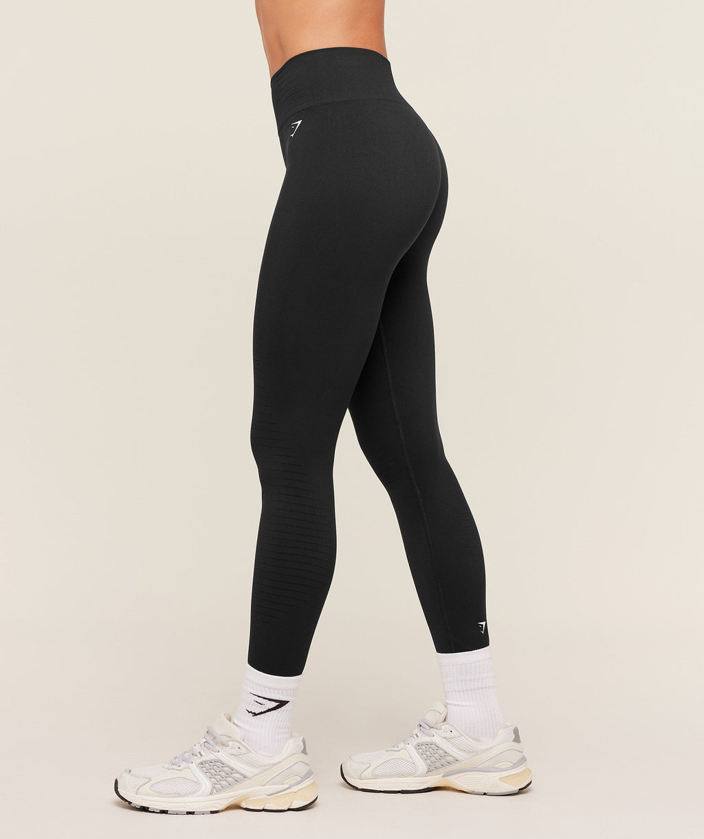 Gymshark Steel Seamless Leggings - Black - 3