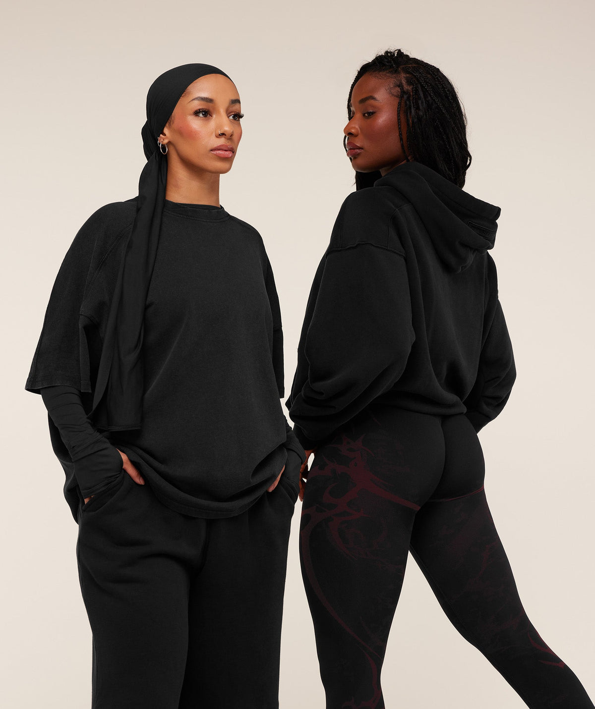 Gymshark Pump Cover Top - Black/Wash - 4