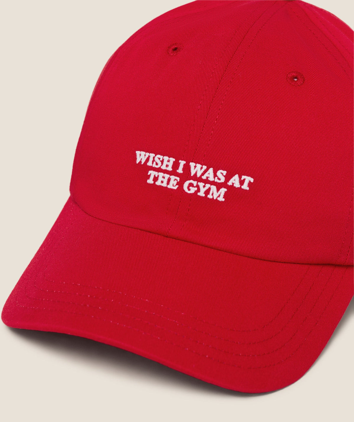 Gymshark Slogan Cap - Carmine Red - 3