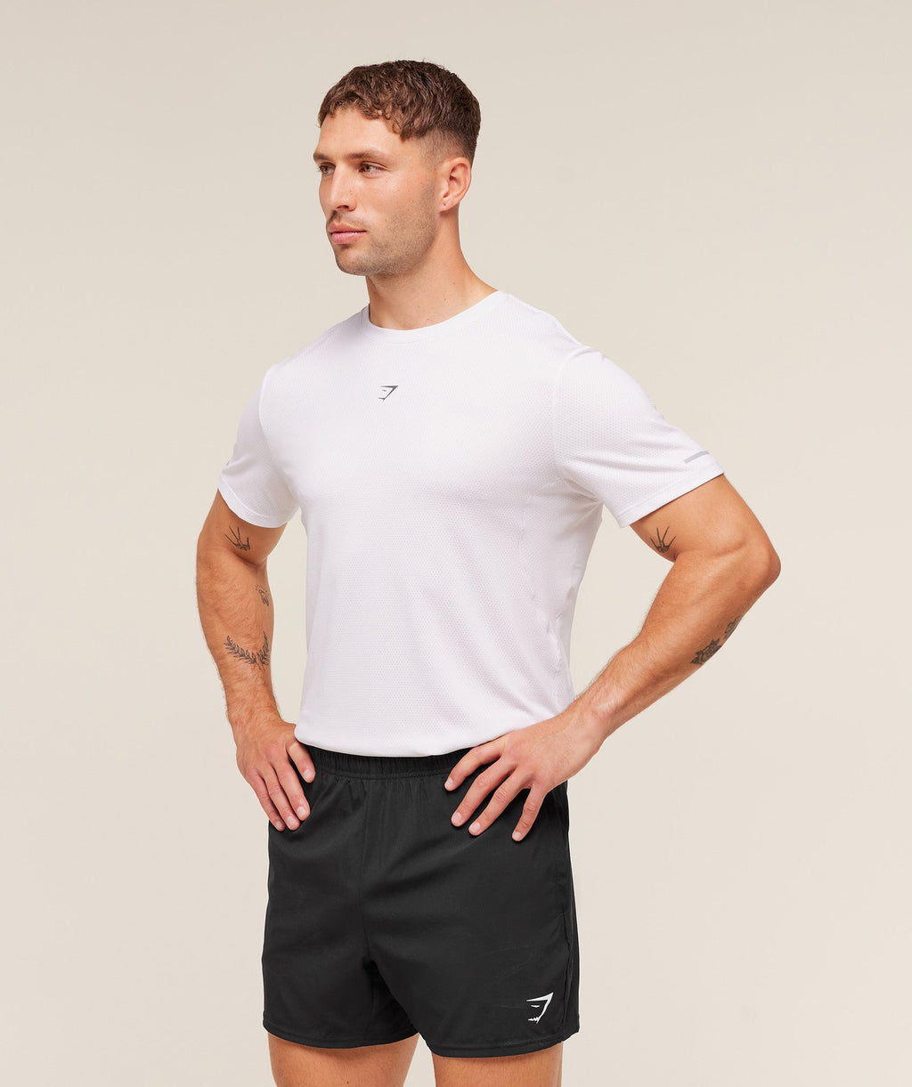 Gymshark Running T-Shirt - White - 7
