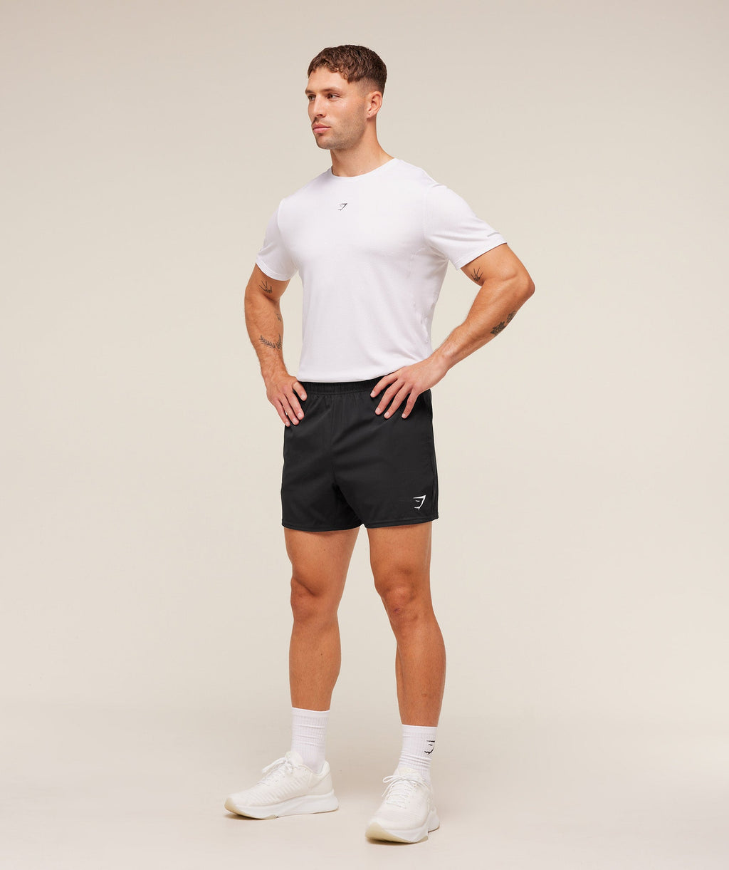 Gymshark Running T-Shirt - White - 3