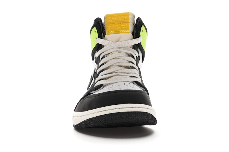 Jordan 1 Retro High - White Black Volt University Gold