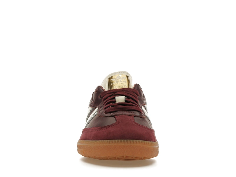 adidas Samba OG - Maroon Gold Metallic (Women's)
