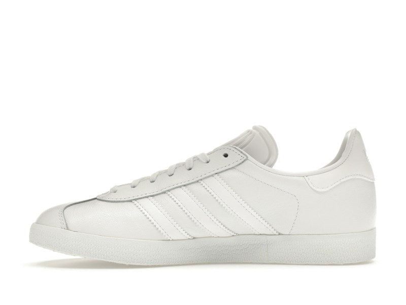 adidas Gazelle - White/White-Gold Metallic