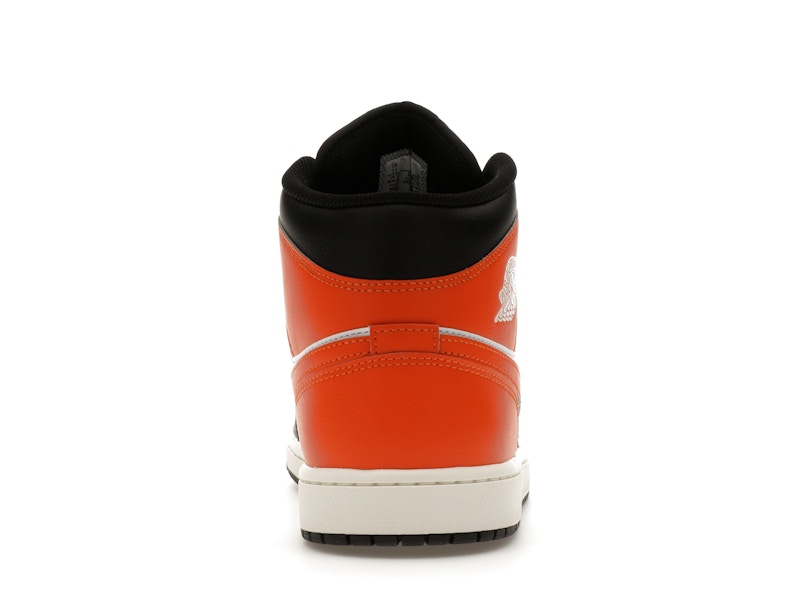 Nike Jordan 1 Mid - Black Toe Starfish